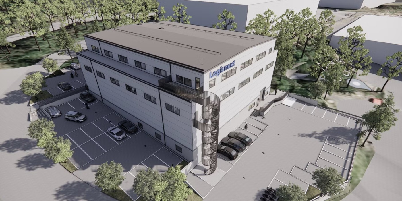 Hammarviken is building a new office for Mitsubishi Logisnext in Mölnlycke.