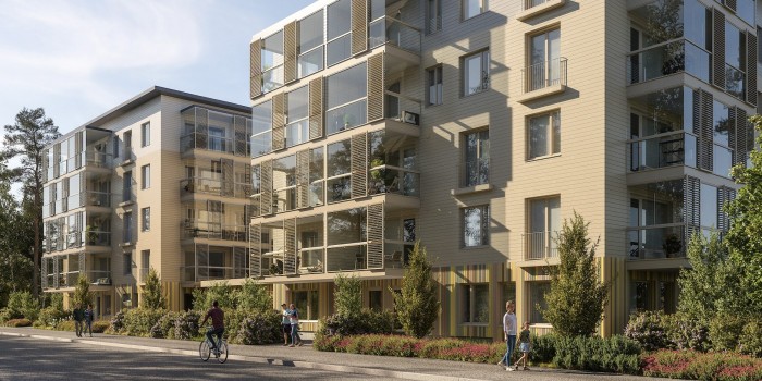 YIT builds in Helsinki.