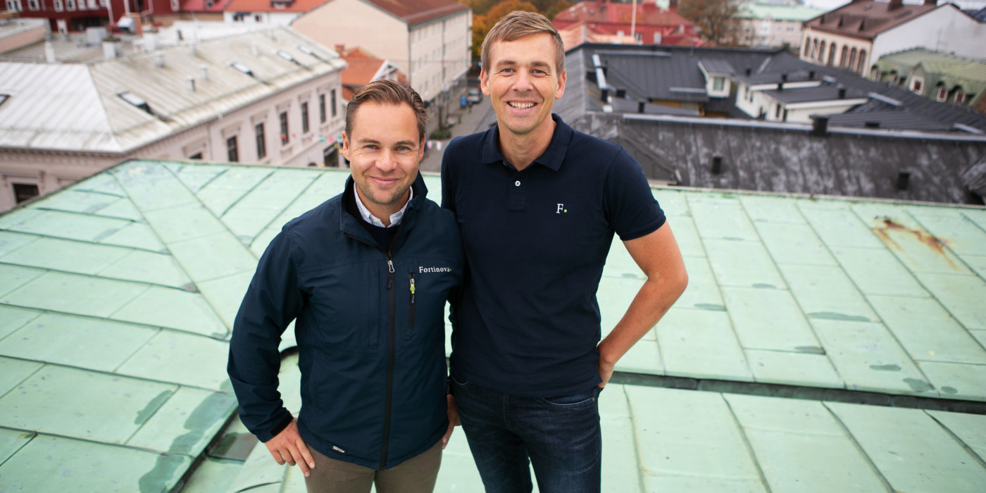 Anders Johansson, CEO, and Anders Valdemarsson, Deputy CEO of Fortinova.