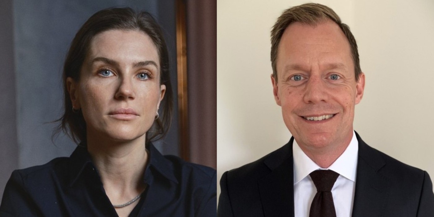 Hedvig Falgén Andreassen and Jonas Rickardsson.