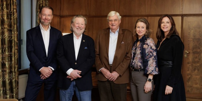 Trond Mellingsæter, Odd Reitan, Knut Aspelin, Ida Aall Gram and Stine Hostad.