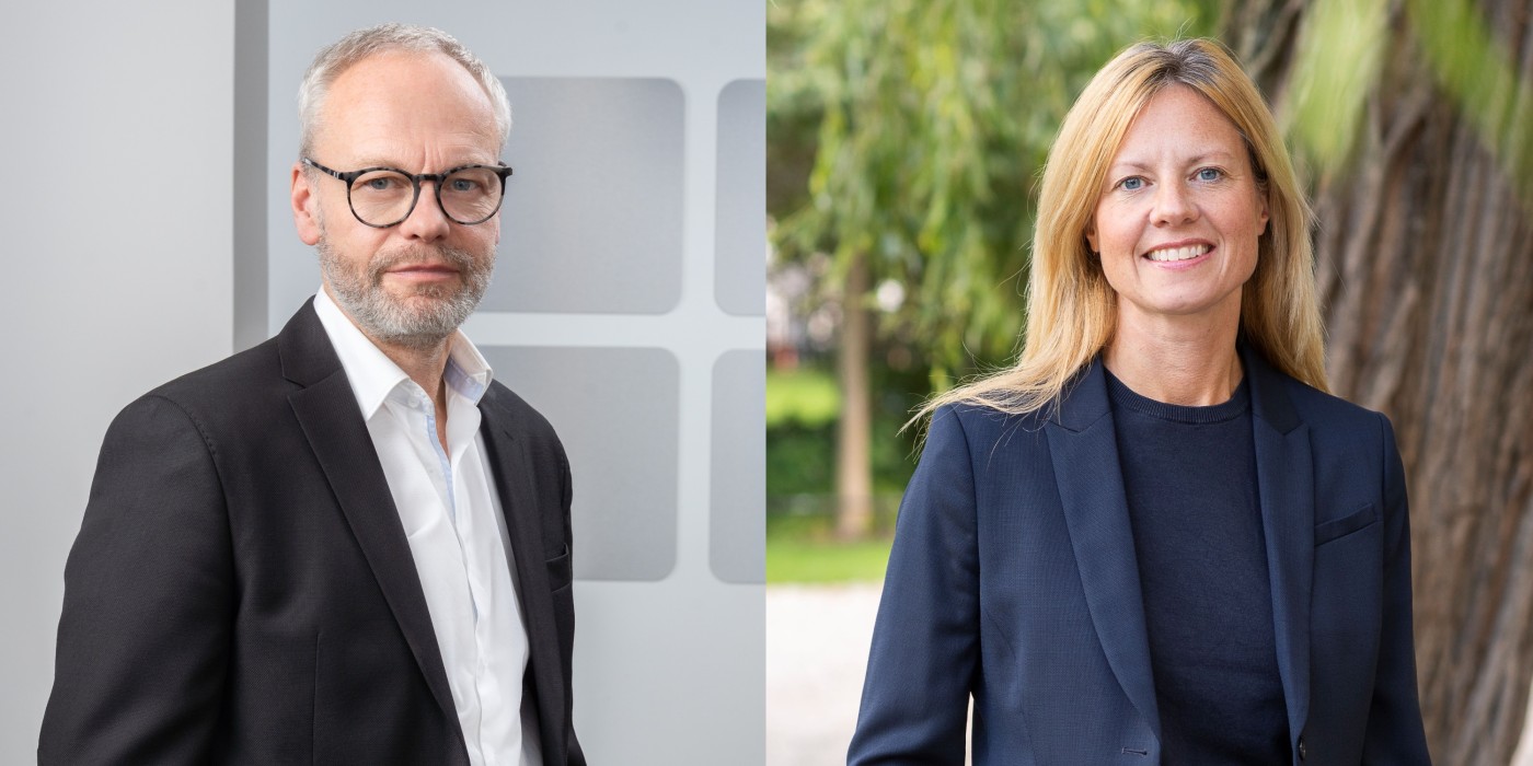 Mats Brandt and Erika Olsén.