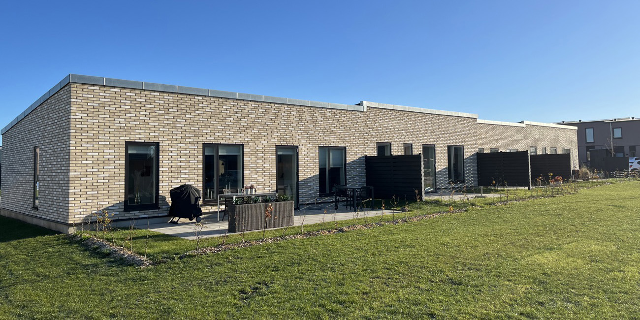 Niam Real Estate acquires 181 terraced houses in Vejle and Middelfart.