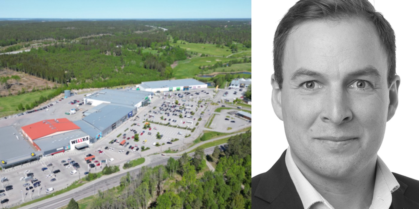 Jöran Rydberg, Head of Transactions, Svenska Handelsfastigheter.