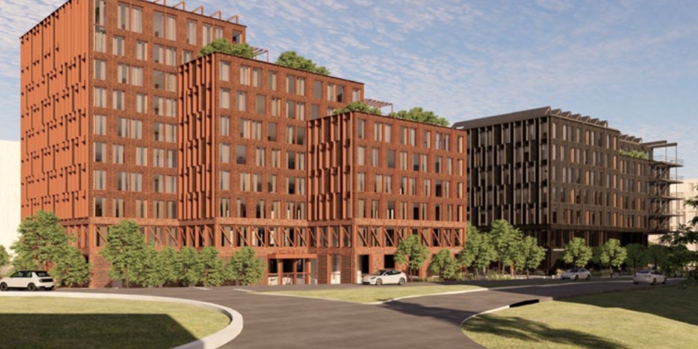 Castellum will build premises for offices and research in southwest Brunnshög in Lund.