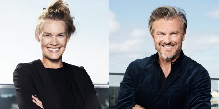 Helena Paulsson, head of Afry Architects, and Thomas Sandell, cheif architect.