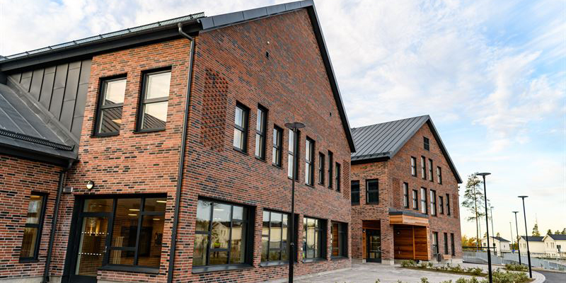 Svärtinge school in Norrköping, the blue print for Surahammar's new school.