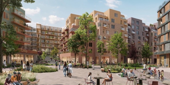 Peab builds homes in Vestby.