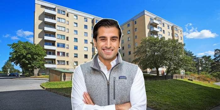 Omid Noghabai, CEO of Liljebo Fastigheter.