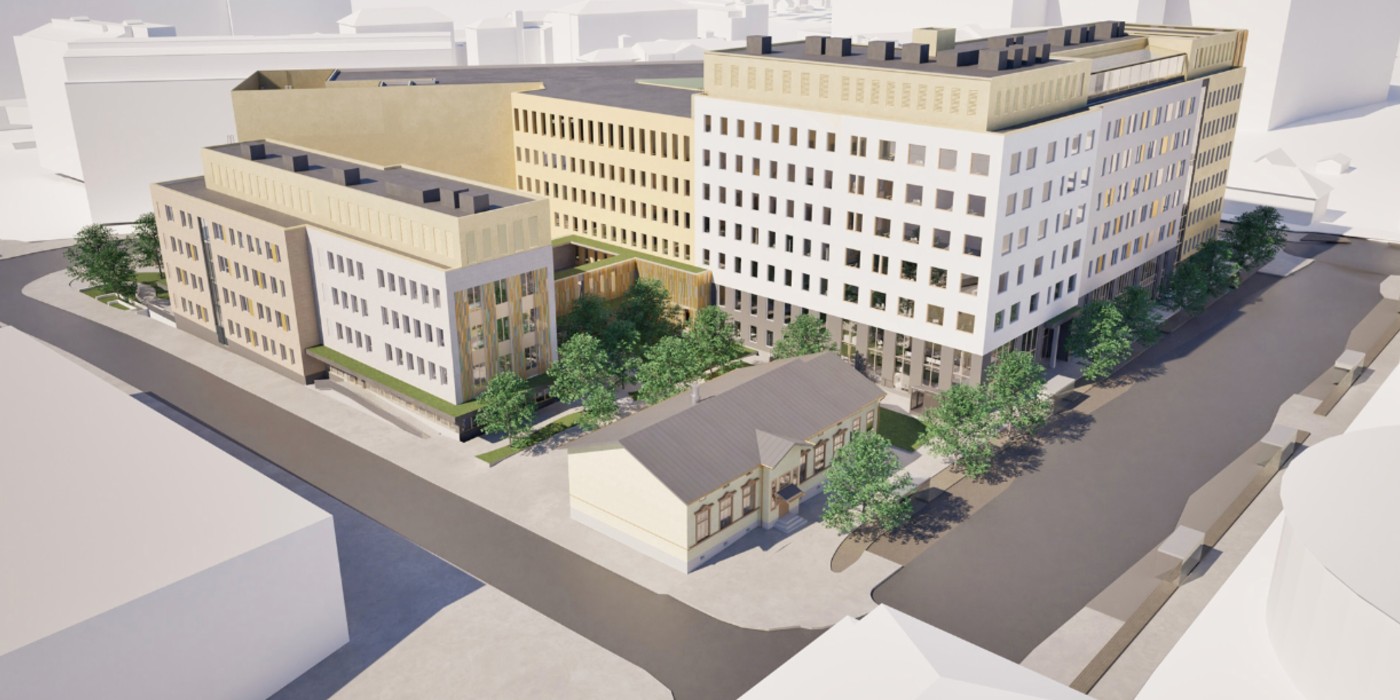 Skanska builds the second phase of a hospital project in Turku.