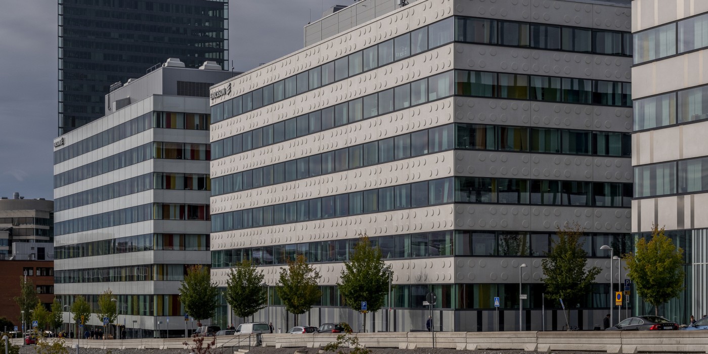 The property Modemet 1 in Kista, Stockholm.