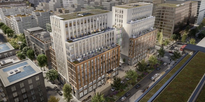 Infinity in Hagastaden in Stockholm.