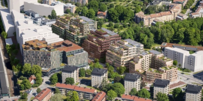 Fabege are scrapping three new office buildings in the Arenastaden area in Solna close to Stockholm.