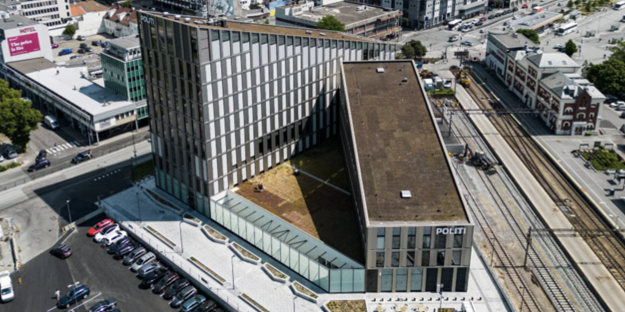 The Kristiansand Police Headquarters.