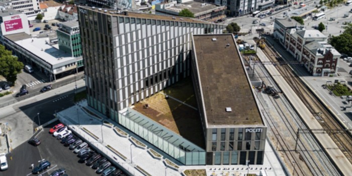 The Kristiansand Police Headquarters.