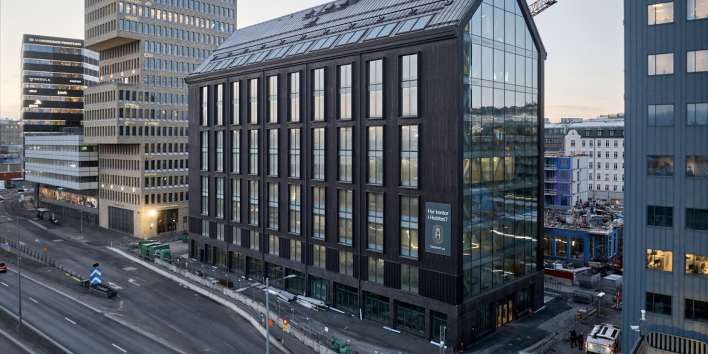 The office building Habitat 7 in Gothenburg.