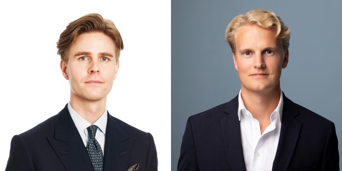 Rasmus Wide and Anton Kryger.