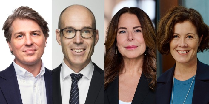 Sebastian Schlasberg, Christopher Johansson, Eva Sterner and Petra Krüger.