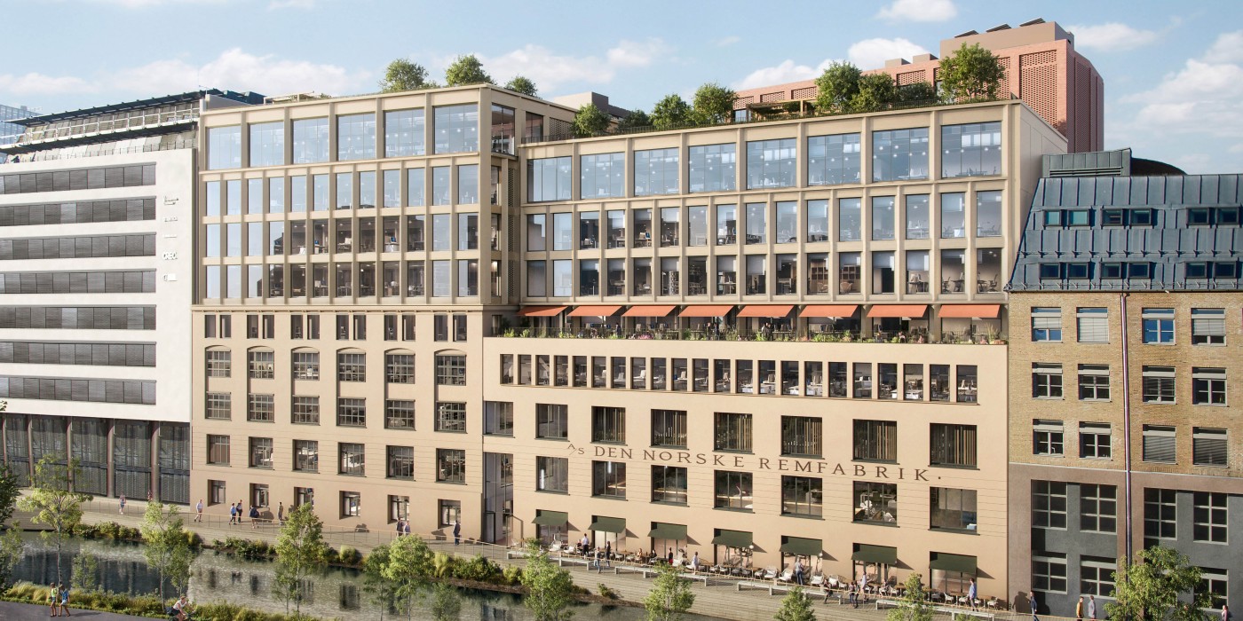 The office project Christian Krohgs gate 2 in Oslo.