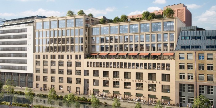 The office project Christian Krohgs gate 2 in Oslo.