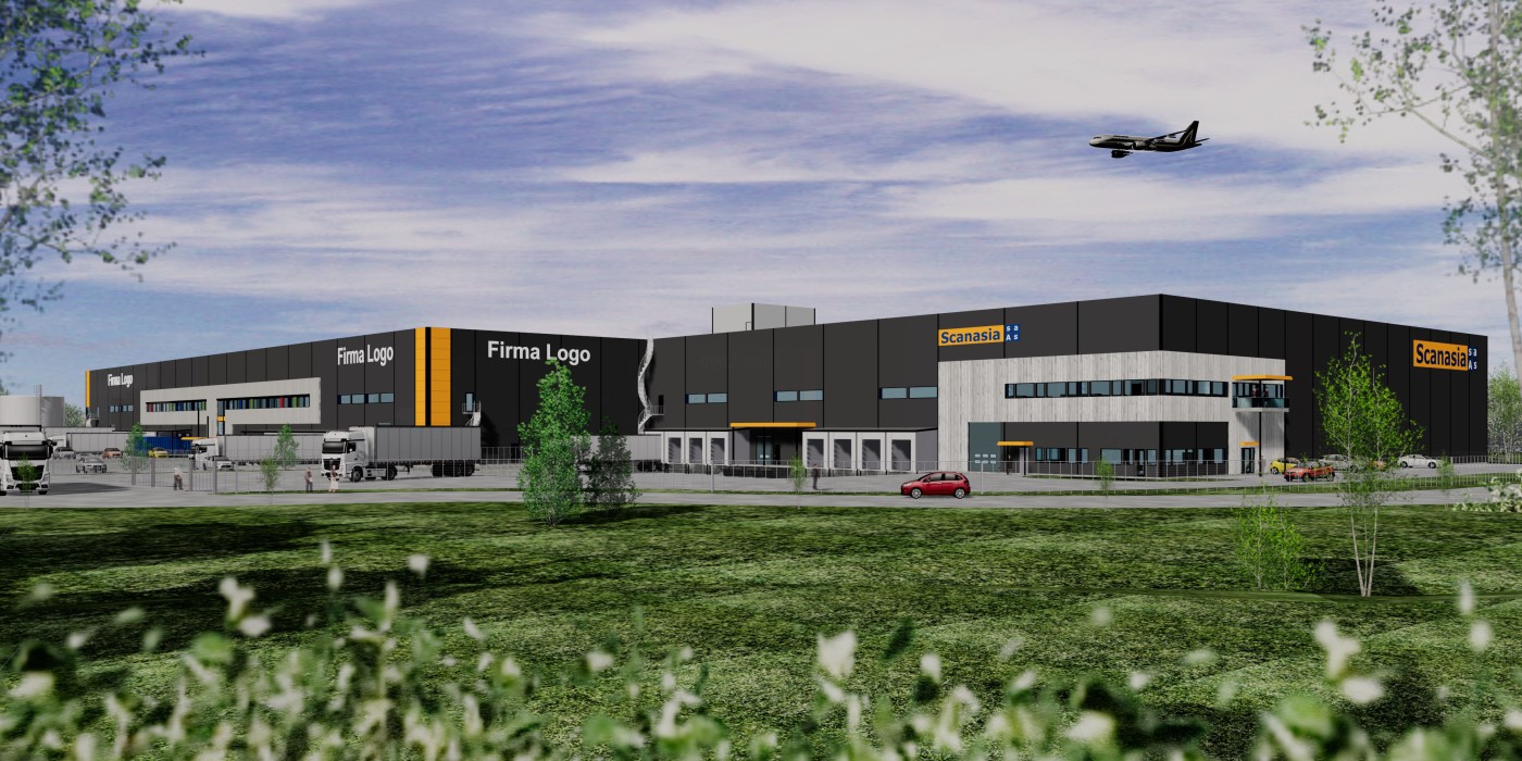 The total building area will be approximately 20,800 square metres, of which around 5,600 square metres will be specially adapted for Scanasia.