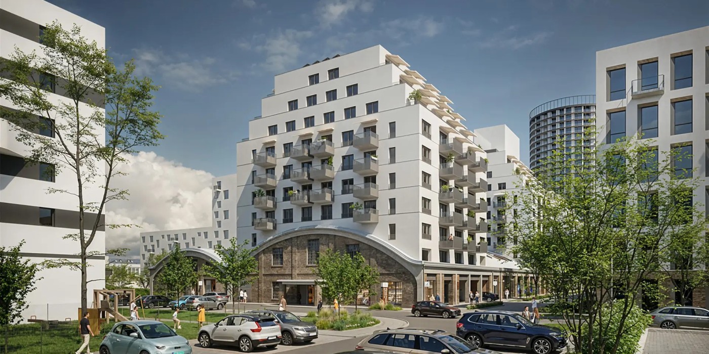 The Matadorka Living project in Bratislava.