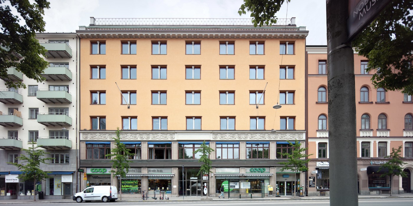 The property Ormen Större 20 in Stockholm.
