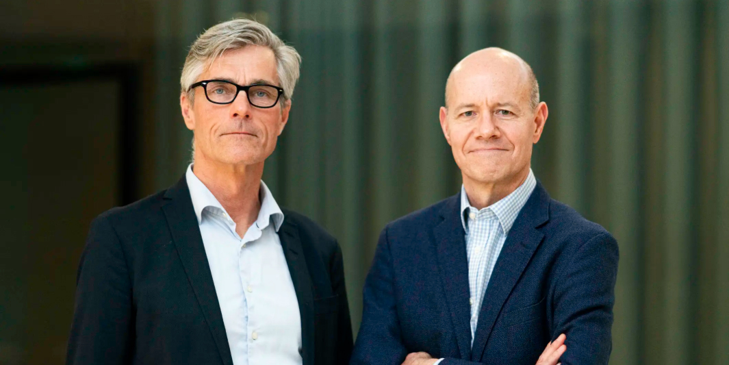 Espen Strand and Nick Laird.