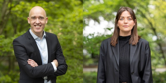 Kristoffer Ultenius and Louise Bruneheim.