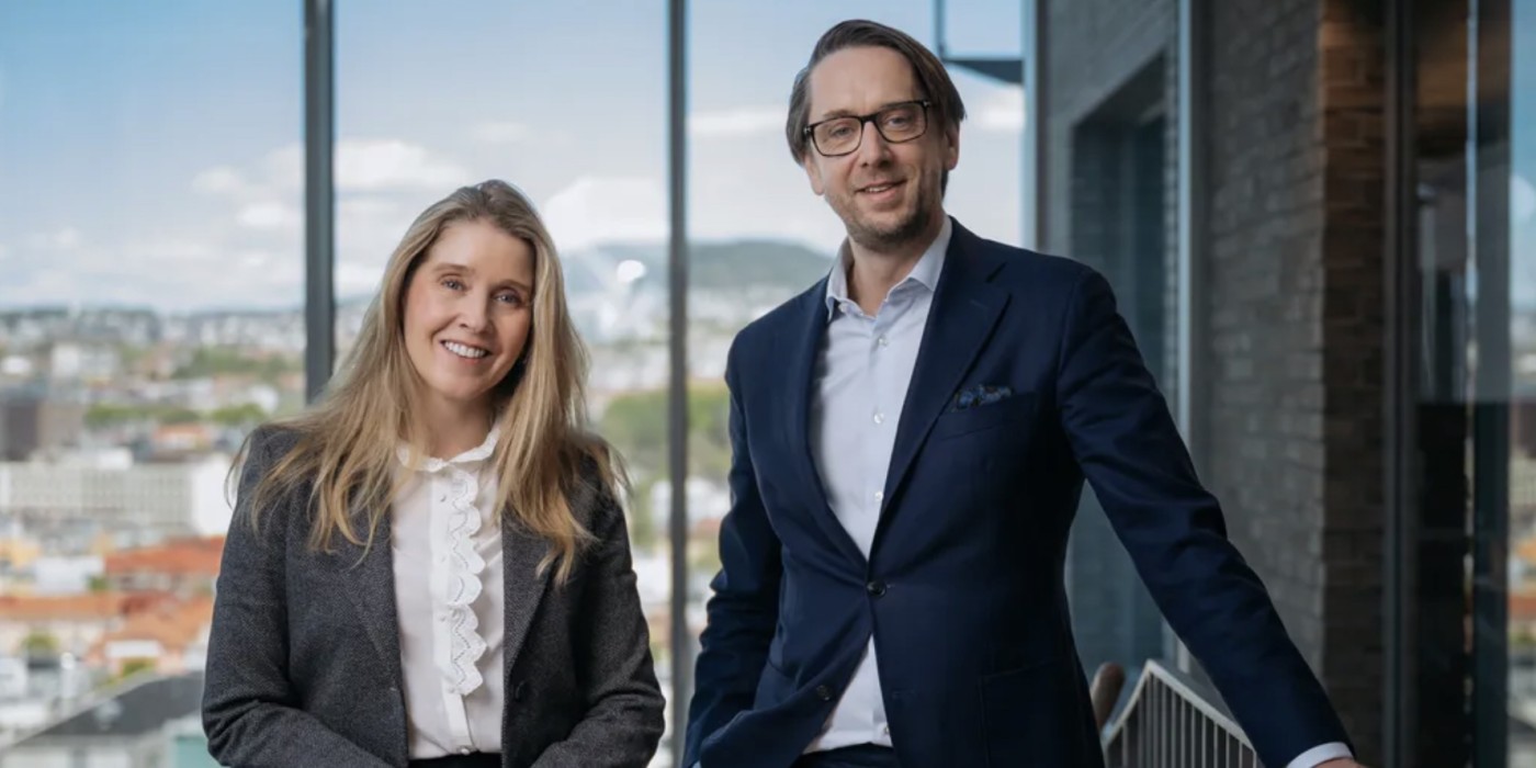 Anette Hjertø and Endre Folge.
