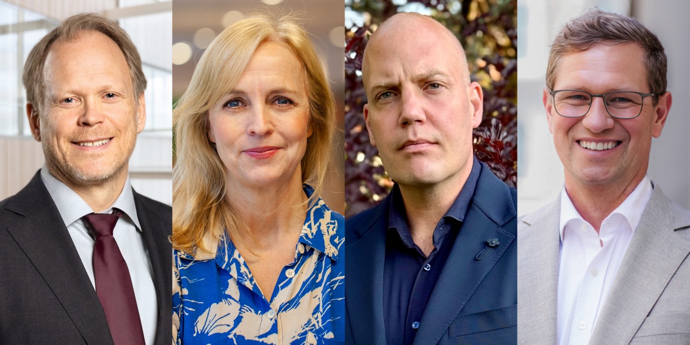 Mikael Åslund, Alexandra Stråberg, Gustav Källén and Henrik Johansson.