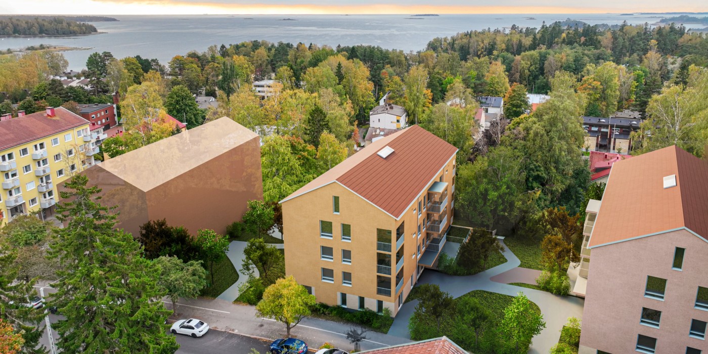 YIT builds new, high-quality homes in Lauttasaari.
