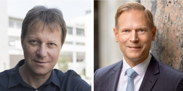 Lennart Weiss, Senior Advisor at Akrimgruppen, and Petter Klinte, CEO and founder of Downtown Advisors.