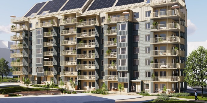 Veidekke builds in Gothenburg.