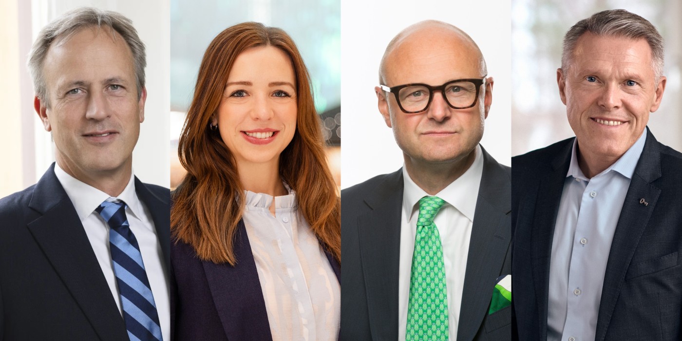 Leiv Synnes, Louise Bergqvist, David Dahlgren and Johan Zachrisson.