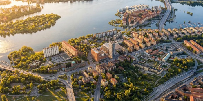 Tidningskvarteren in Stockholm.