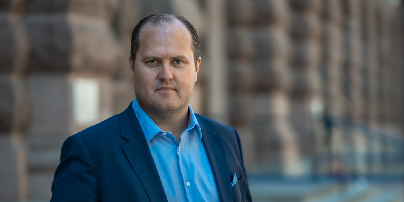Erik Elmgren, Head of Swedish Union of Tenants.