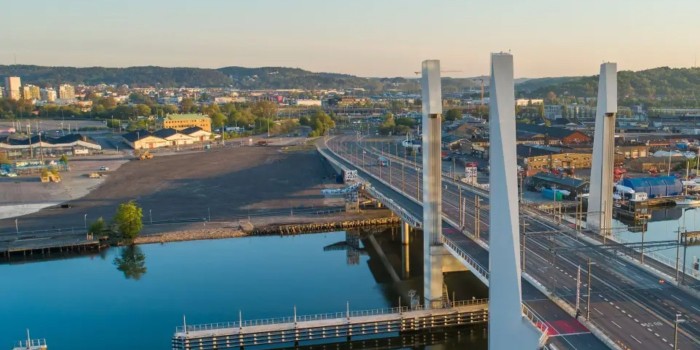 The site in Frihamnen where Polestar planned to establish its headquarters. It is now proposed that the detailed development plan be abandoned, as the company is no longer interested in the land.