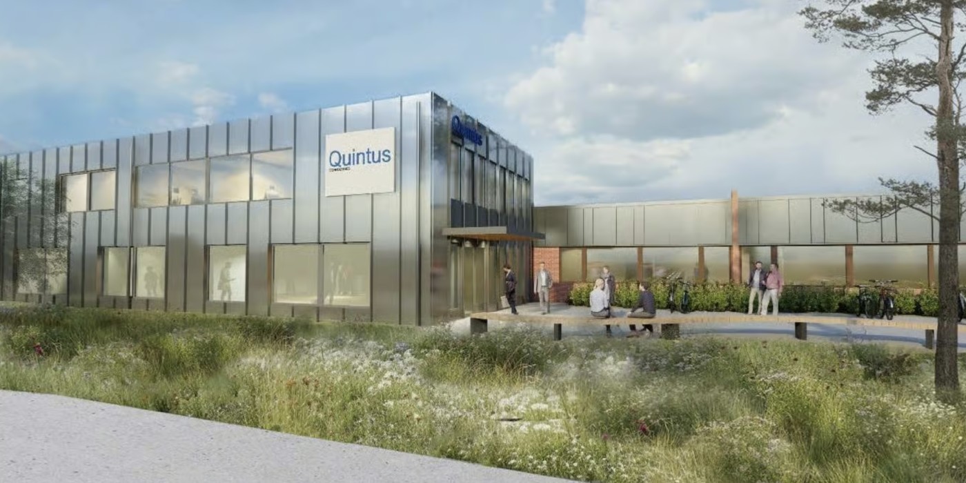 Castellum builds HQ for Quintus Technologies.