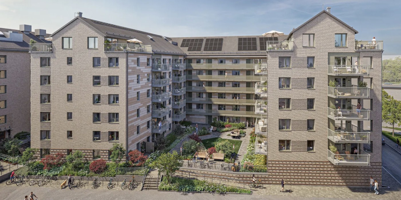 JM starts production on housing in Gothenburg.