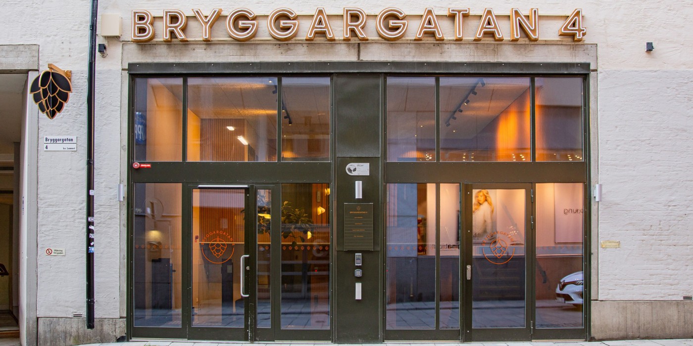 Bryggargatan 4 in Stockholm.