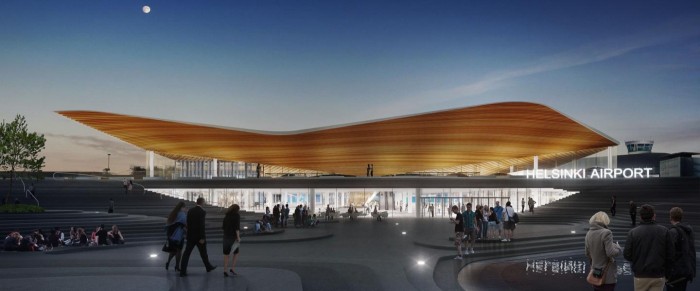 Helsinki Airport.
