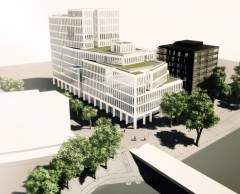 Peab Builds Office and Residential for Lundbergs.