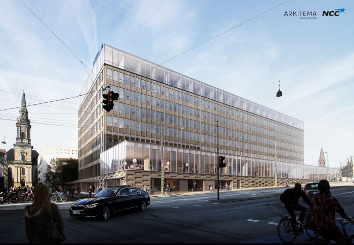 NCC to Convert Offices Into a New Hilton Hotel in Copenhagen.