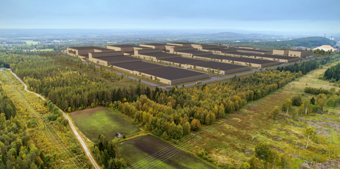 Northvolt will establish Europe's largest factory for batteries in northern Sweden.