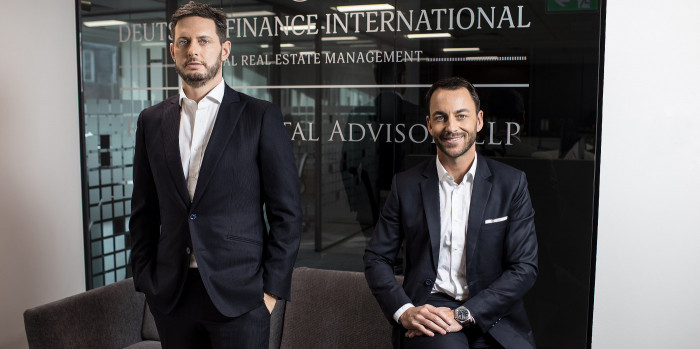 Gavin Neilan and Frank RoccoGrande, Co-founders and Co-Managing Partners at Deutsche Finance International.