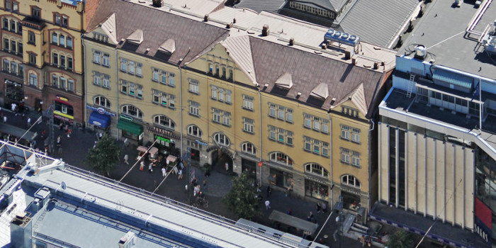 EQ acquires a building on Hämeenkatu 19 in Tampere.
