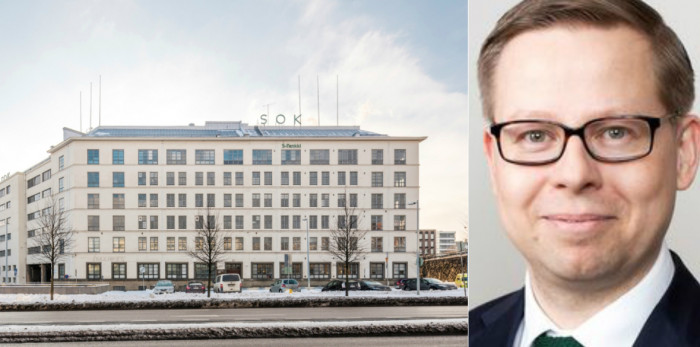 The recently divested property in Helsinki and Ilkka Tomperi.