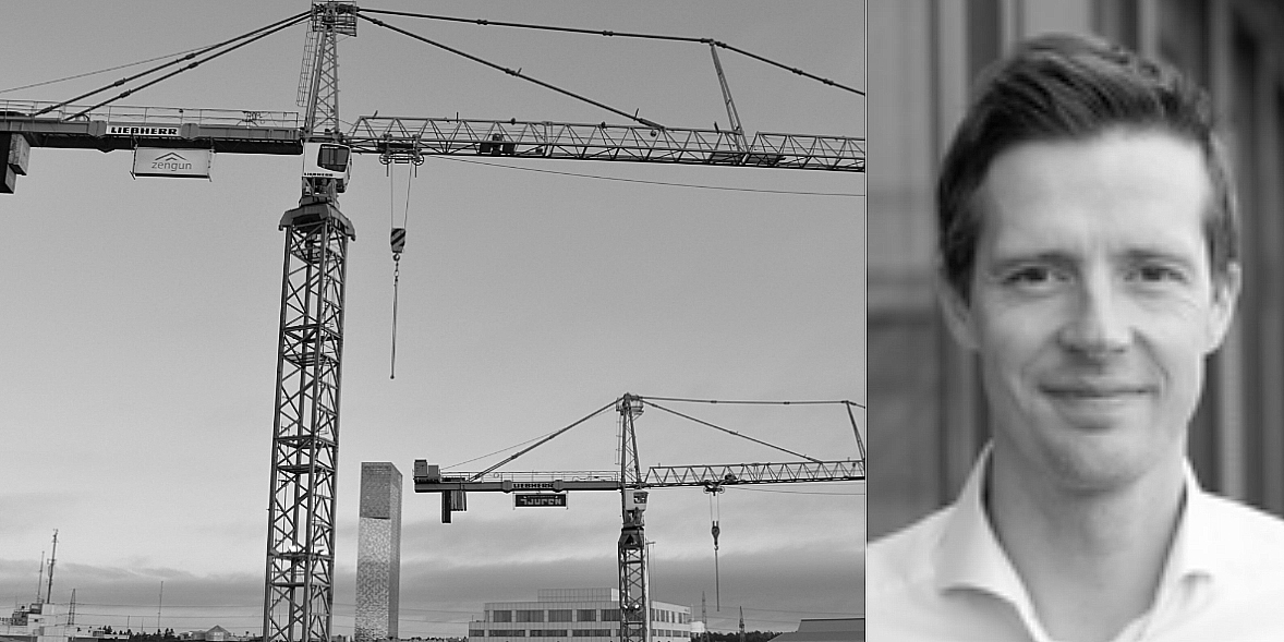 Veidekke's Director of Analysis, Kristoffer Eide Hoen.