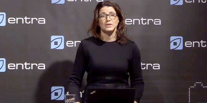 Sonja Horn, CEO of Entra.